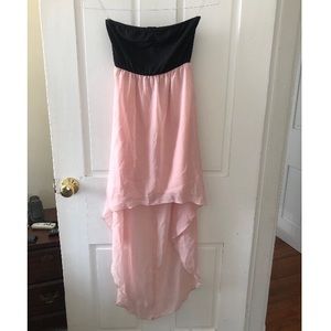 High low chiffon dress